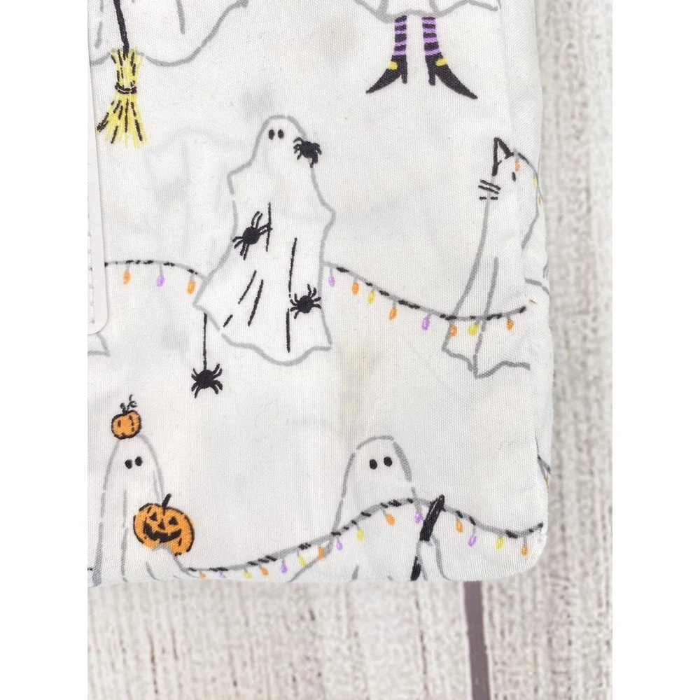 London Kaye Ghost Sheet Set Twin White Halloween Microfiber Halloween Witch